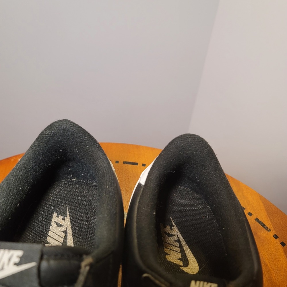 Nike Cortez Basic Black White Sneakers Low Top 819719-012 Mens 9 - Picture 7 of 11